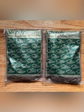 (3/$15) Silkies Shapely Perfection Pantyhose, Nude Color, Size Medium, 2 Packs